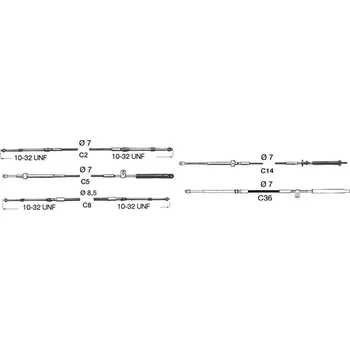 elektrický kabel Kabel C8 pro řazení a plyn rozměr: 16 FT / 4,88 m