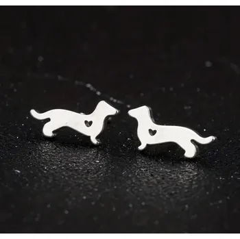 Náušnice Náušnice s jezevčíkem