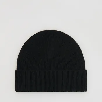 Čepice Reserved - Vlněná čepice s příměsí kašmíru - černý - 267GX-99X - 267GX-99X-ONE