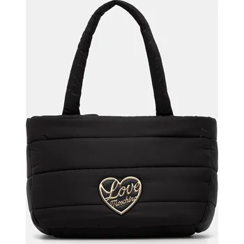Kabelka Kabelka Love Moschino černá barva, JC4350PP0NKY100A 99A, vel. ONE SIZE