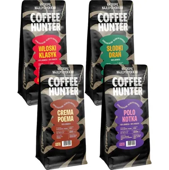 Degustační sada kávových směsí 4 x 250 g KÁVA ZRNKOVÁ