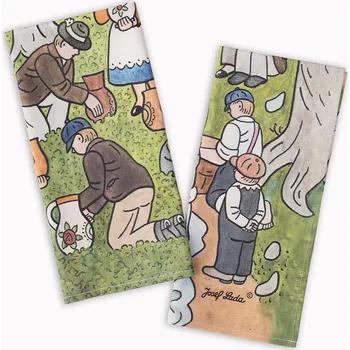 Utěrka Matějovský Kuchyňské utěrky LADA - VZPOMÍNKY Z DĚTSVÍ velikost: Kuchyňské utěrky - 2ks