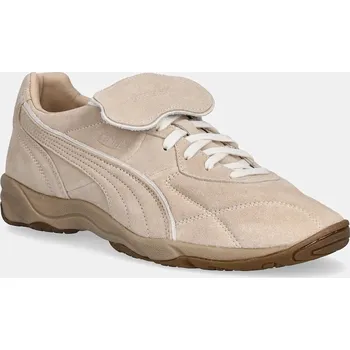 Pánská obuv Semišové tenisky Puma x REPRESENT King Indoor, 42.5, béžová, 80X