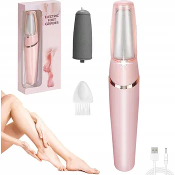 ELEKTRICKÝ PILNÍK STRUHADLO BRUSKA NA PATY NOHOU LED BEZDRÁTOVÉ VÁLEČKY