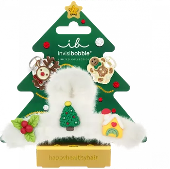 Módní doplněk Invisibobble Set Festive Fluff 3pc