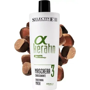 Vlasová regenerace SELECTIVE PROFESSIONAL A-Keratin Conditioning Mask 3 - 500 ml