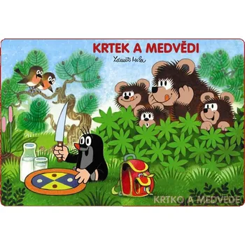 omalovánky Omalovánka A5 Krtek a medvědi