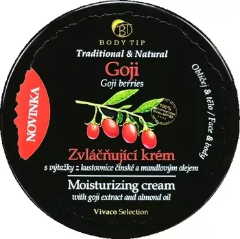 Tělový krém VIVACO Zvláčňující krém Goji BODY TIP 200 ml