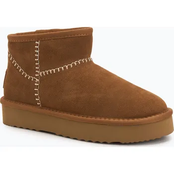 Dívčí obuv Dámské sněhule Pepe Jeans Dissy Etnic tobacco brown