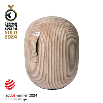 Sedací pytel Dětská balanční stolička VLUV Kapsul Vlip S Beige