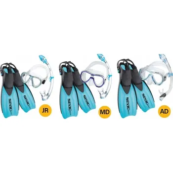 Potápěčská sada Seac Tris Sprint Dry modrá