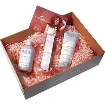 Kosmetická sada Inebrya BLONDesse Šampon 300 ml + Kondicionér 250 ml + Sérum 50 ml
