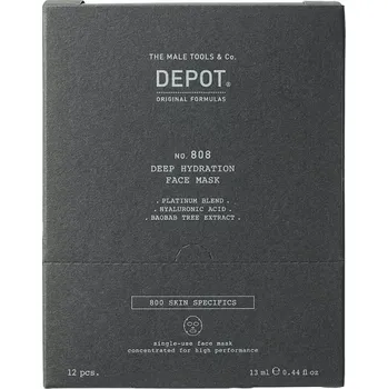 Pleťová maska Depot 808 Deep Hydration Face Mask 12x13ml