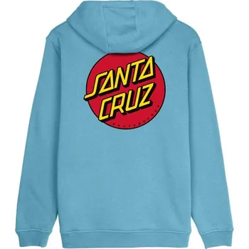 Pánská mikina SANTA CRUZ mikina - Classic Dot Chest Hood Norse Blue (NORSE BLUE) velikost: XXL