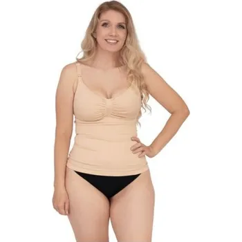 Těhotenské spodní prádlo Carriwell Kojicí top s tvarujícím efektem – medová M