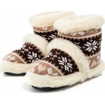 Dámská obuv Bambosze Pánské Horalské Teplé Pantofle Vlněné Pantofle 36-45 PanSzew