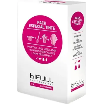 Příslušenství k barvení vlasů Bifull Special tinting pack (brush, bowl, gloves, cape)
