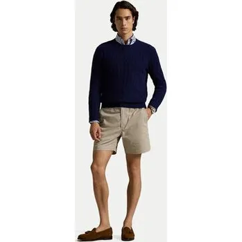 Pánské kraťasy Polo Ralph Lauren Šortky z materiálu Prepster 710644995 Béžová Classic Fit M