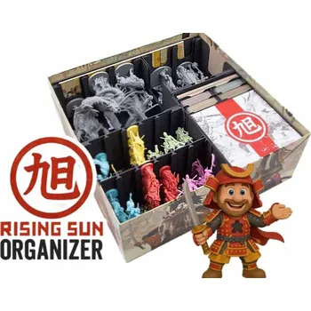 Příslušenství k deskovým hrám MitroCZECH Rising Sun - insert pro hru