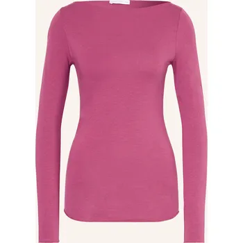 Mandala Dámské Tričko S Dlouhým Rukávem Basic, tmavě červená, 34