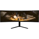 AROZZI NOVA herní monitor 49" 49TUW165 Black/ LED/ 5120x1440/ 165Hz/ VA/ 3000:1/ 1ms/ 2xHDMI/ DP/ USB-C/ černý