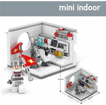 ostatní stavebnice KONSTRUKČNÍ STAVEBNICE ASTRONAUT 152 DÍLŮ MINI VNITŘNÍ 152 KS