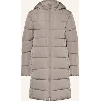 Dámský kabát S.Oliver Red Dívčí Prošívaný Kabát, černošedá, 134