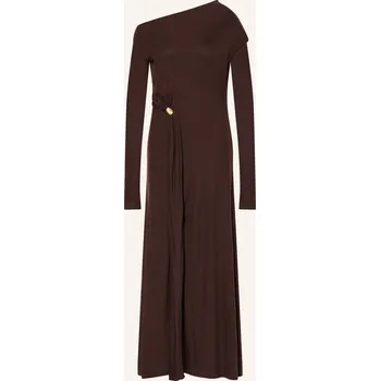 Dámské šaty Boss Dámské Pletené Šaty Evargo, tmavě hnědá, 34