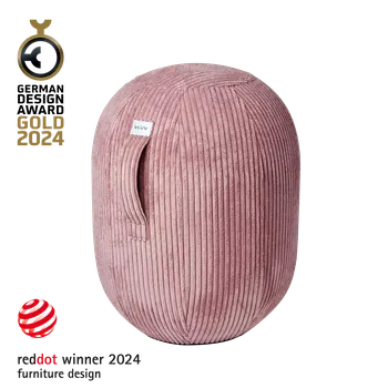 Sedací pytel Dětská balanční stolička VLUV Kapsul Vlip S Rosewood