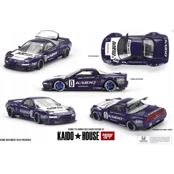 auto na autodráhu Honda NSX Kaido Racing V2, Mini GT, Kaido House, KHMG173, 1:64