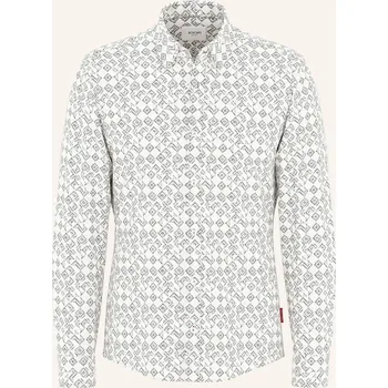 Pánská košile Joop! Jeans Pánská Casual Košile Hanson Slim Fit, krémová /...