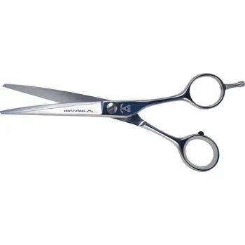 Kadeřnické nůžky MATSUZAKI 17 MO prime 6,5" -4* bílý kroužek OUTLET