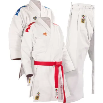 Bojový sport SET KARATE1 PUNOK KATA GOLD kimono, 2 kabáty, 1 kalhoty Velikost: 160