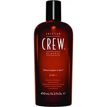 Šampon American Crew Classic 3in1 Shampoo, Conditioner and Bodywash 450 ml