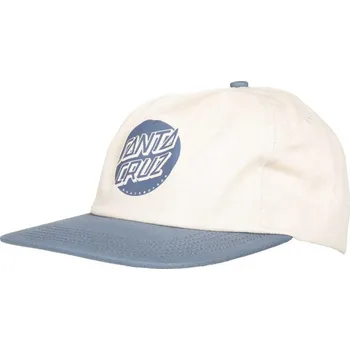 Oblečení a móda SANTA CRUZ kšiltovka - Reason For Living Snapback Ecru/Heritage Blue (ECRU/HERITAGE BLUE)