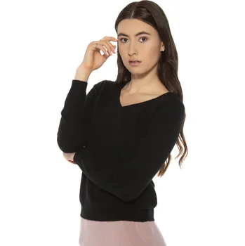 Dámský svetr Duuree.cz Kašmírový svetr Lily Barva: Černá, Velikost: S