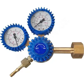 Příslušenství ke svářečce Redukční ventil Sherman MOUSE Kyslík RB-T, atyp. závit 3/4", vhodný na CO2 tlakování piva