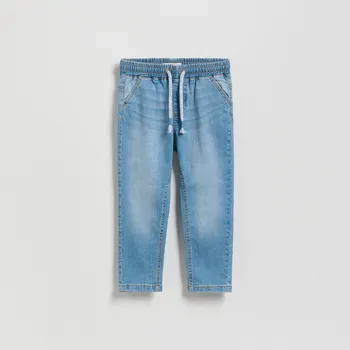 Chlapecké oblečení Reserved - Elastické džíny carrot - modrá - 518CJ-50J - 518CJ-50J-86