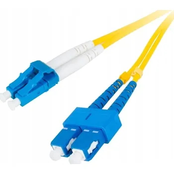 Síťový kabel PROPOJOVACÍ OPTICKÝ KABEL GETFORT SM SC/UPC-LC/UPC DUPLEX 5M