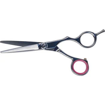 Kadeřnické nůžky MATSUZAKI 15 MO offset 5" -2* tmavě růžový kroužek OUTLET