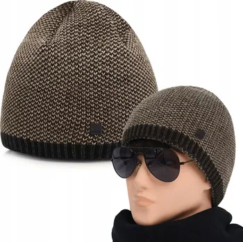 Čepice Pako Jeans zimní čepice hnědá univerzální velikost