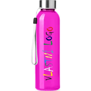 Láhev Stamina Skleněná láhev ALFE s potiskem Barva: purpurová