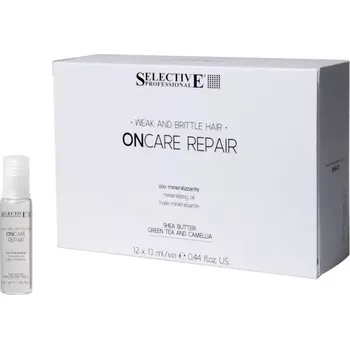 Vlasová regenerace SELECTIVE PROFESSIONAL Repair Oncare Mineralizing Oil 12x13ml