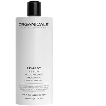 Šampon Organicals REMEDY Sebum Volumizing Shampoo Cedar & Bergamot 1000 ml