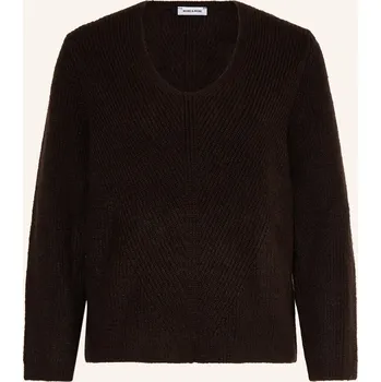 Dámský svetr More & More Dámský Svetr, tmavě hnědá, 46