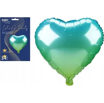 Balónek FÓLIOVÝ BALÓN ve tvaru SRDCE na Valentýna, 45 cm