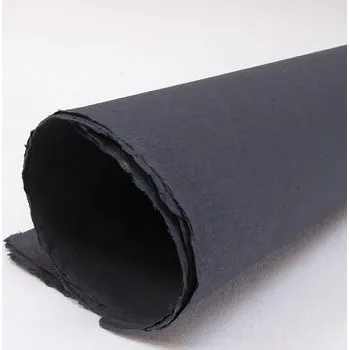 Výtvarný papír Černý akvarelový ruční papír Khadi 56x76cm 320g (Černý akvarelový ruční papír Khadi 56x76cm 320g)