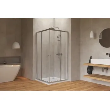 Sprchový kout čtverec 90x90 cm SAT Project SATBKMUQ90CRT