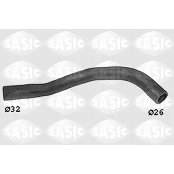 Zavěšení kol Sasic SWH6657 Hadice chladiče (flexibilní)