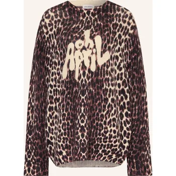 Dámský svetr Oh April Dámský Svetr Moani, krémová / tmavě červená / černá, 38